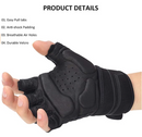 Workout Gloves Men Women Full-Finger Cycling - Padded Palm Breathable Fitness Sports Exercise Touch Screen Grip Training Running Fishing Anti-Slip Road Bike Gloves Cooling Sun Protection Outdoors