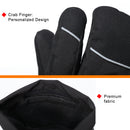 Smilodon - Guantes calefactables para hombre y mujer, guantes de esquí calefactables con batería recargable, guantes térmicos eléctricos de invierno, resistentes al agua, guantes térmicos para esquiar, patinar, nieve, acampar, senderismo, S66G