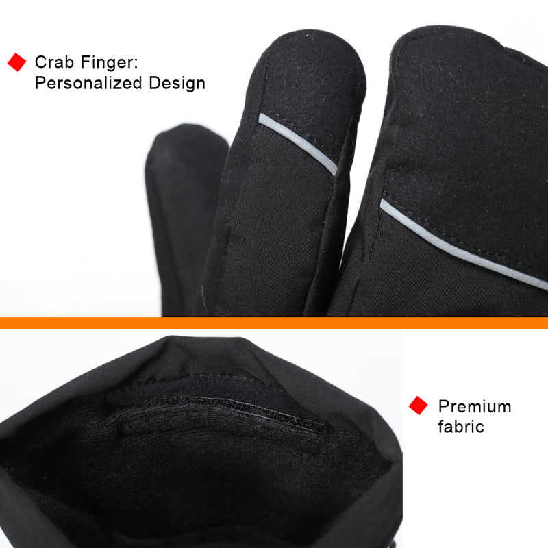 S66G Unisex Heated Mitten Gloves