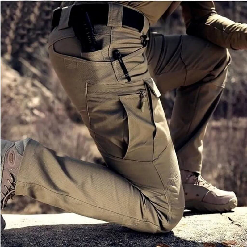 Men's Tactical Pants, IPX7 Water Resistant Ripstop Cargo Pants