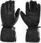 Guantes calefactables de cuero