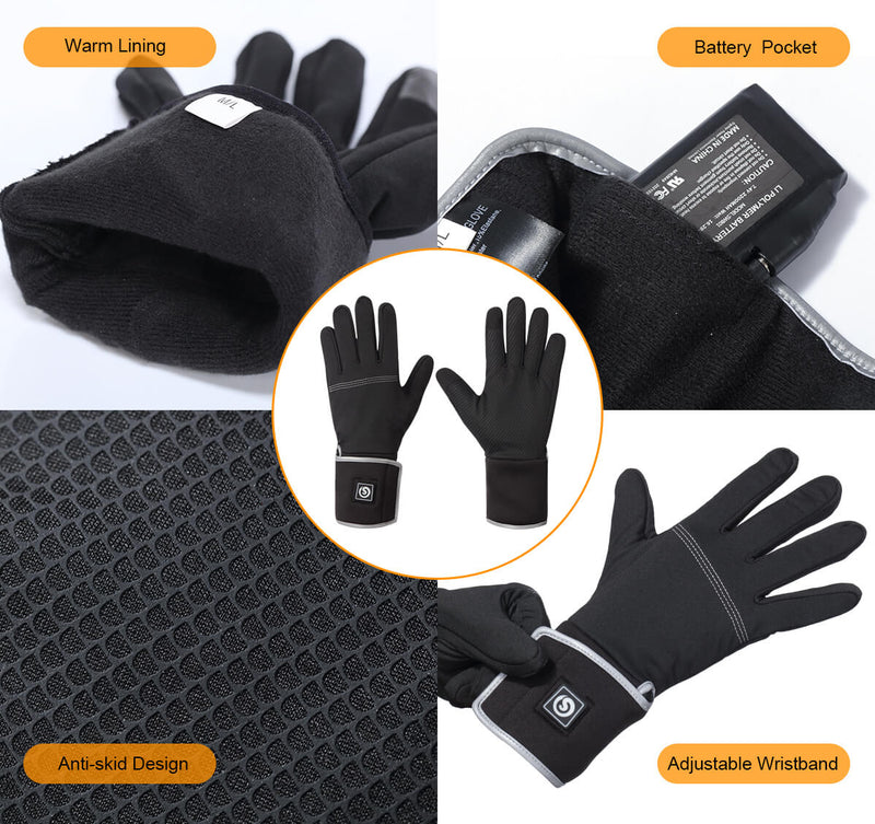 SD05 Heated Battery Glove