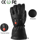 S06 Leather Heated Gloves