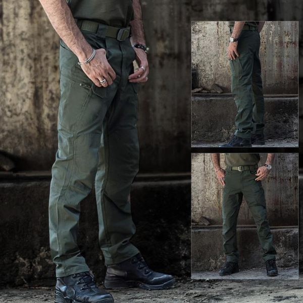 Men's Tactical Pants, IPX7 Water Resistant Ripstop Cargo Pants