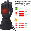 SW09 Thin Heated Gloves for Hiking Riding Running