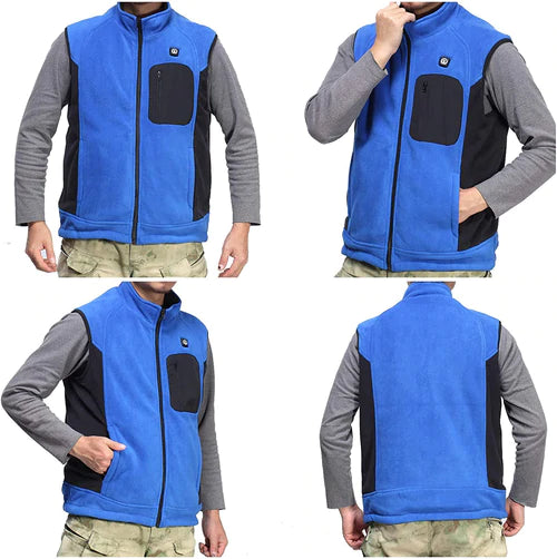 HEATED FULL-ZIP FLEECE JACKET