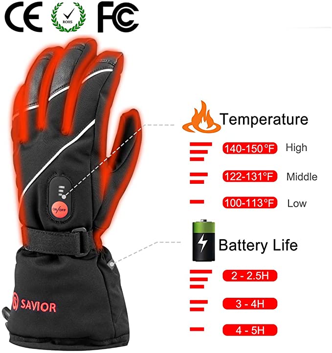 S01 Heated Warm Gloves