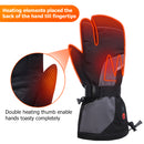 S67G Heated Mittens Electric Battery Gloves with 7.4V 2200mAh Battery