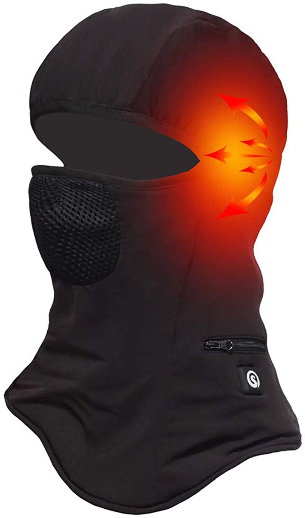 HeatedMall Battery Windproof podgrzewana maska ​​na twarz