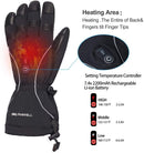 Liners för män kvinnor, vinterhandske liners för artrit Raynauds, tunna uppvärmda handskar för vandring Ridning Löpning SW08