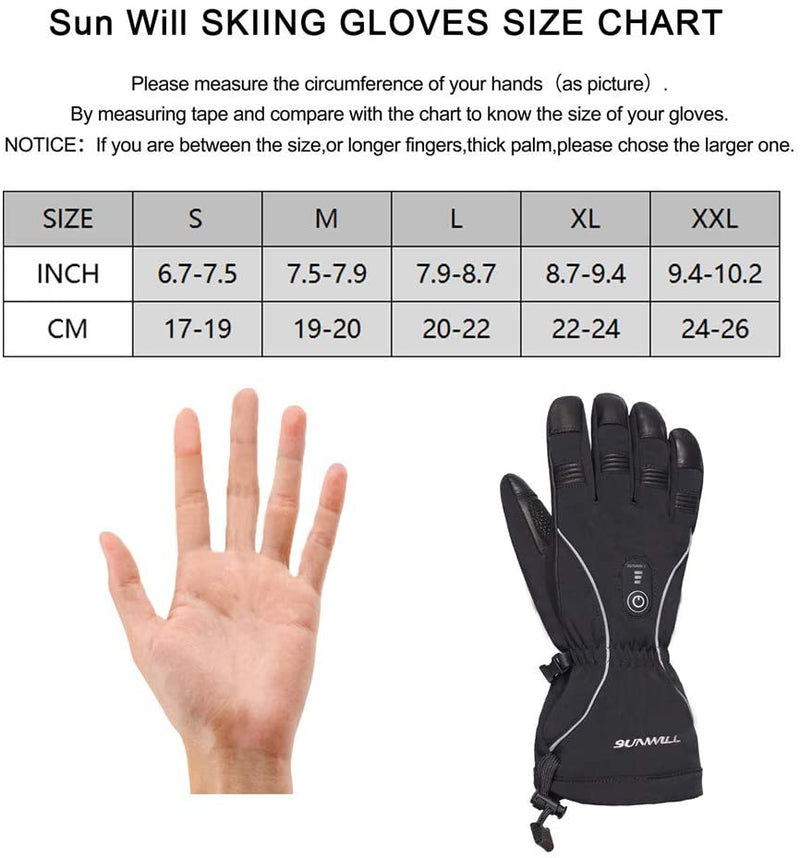 Liners för män kvinnor, vinterhandske liners för artrit Raynauds, tunna uppvärmda handskar för vandring Ridning Löpning SW08