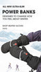 Elektryczne rękawice narciarskie S66E podgrzewane rękawiczki