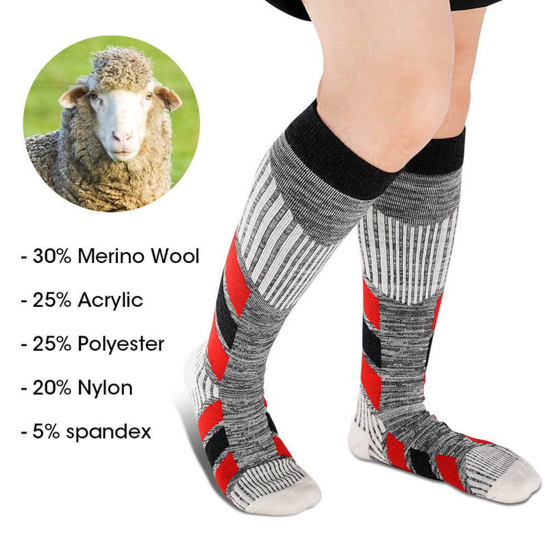 2022 nuevos calcetines de compresión ligeros deportivos de lana Unisex