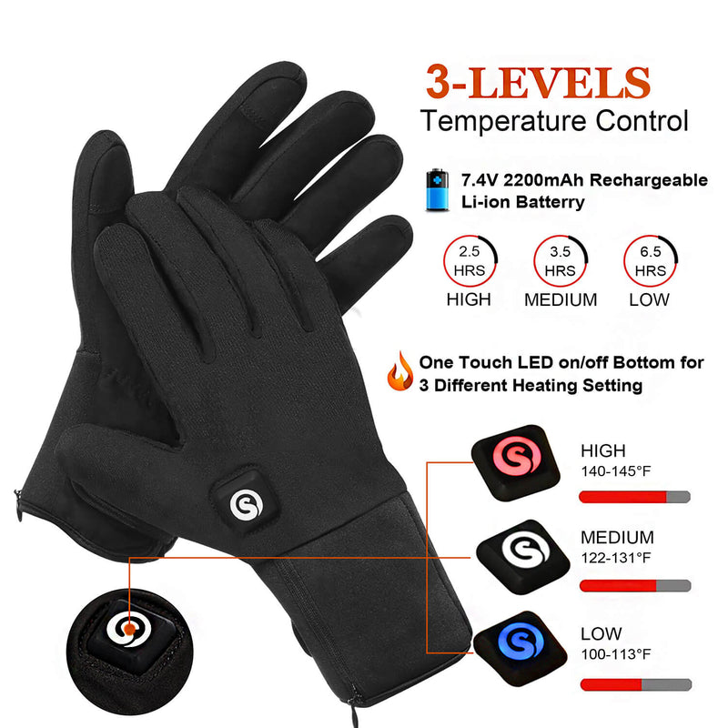 S20 Heated Cycling Gloves