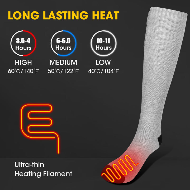 Lämmitettävät sukat SS01G