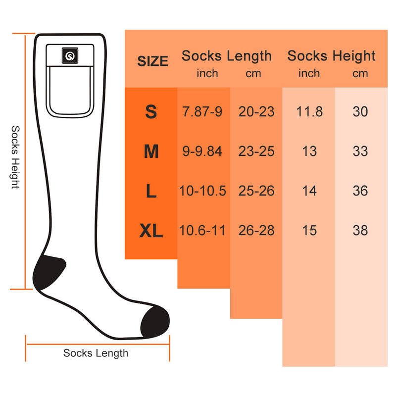 Heated Socks SS01G